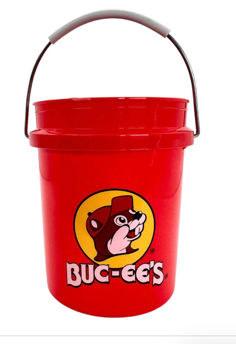 Buckets - Buc-ee’s Bucket Giftable. Deal, With Mixed bag of gummies.