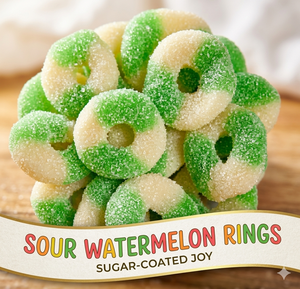 Fini Sour Watermelon Rings