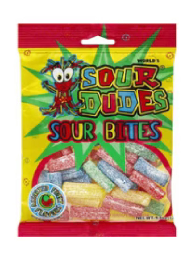 Sour Dudes Sour Bites 4oz