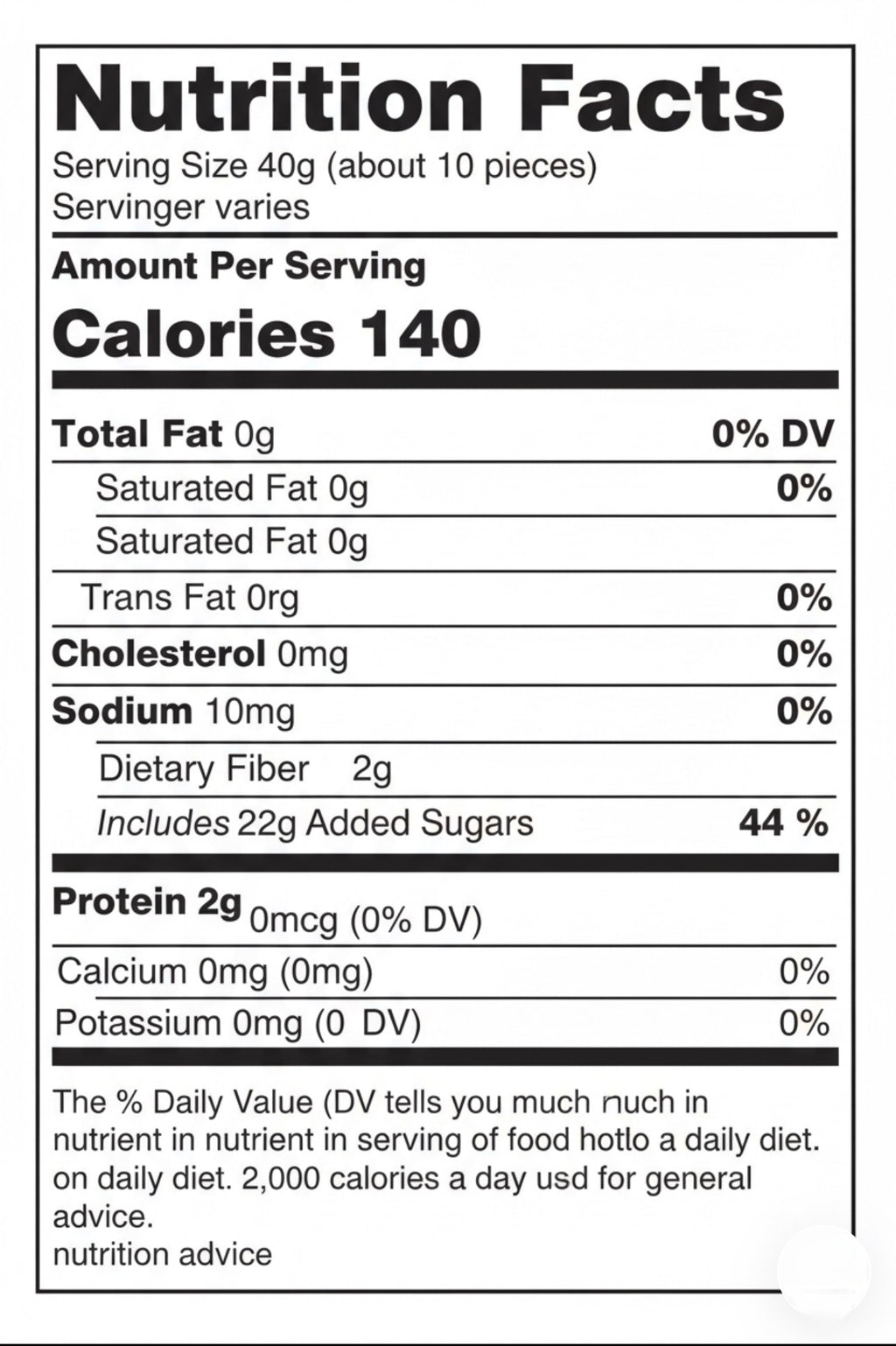 Strawberry Gummy Drops