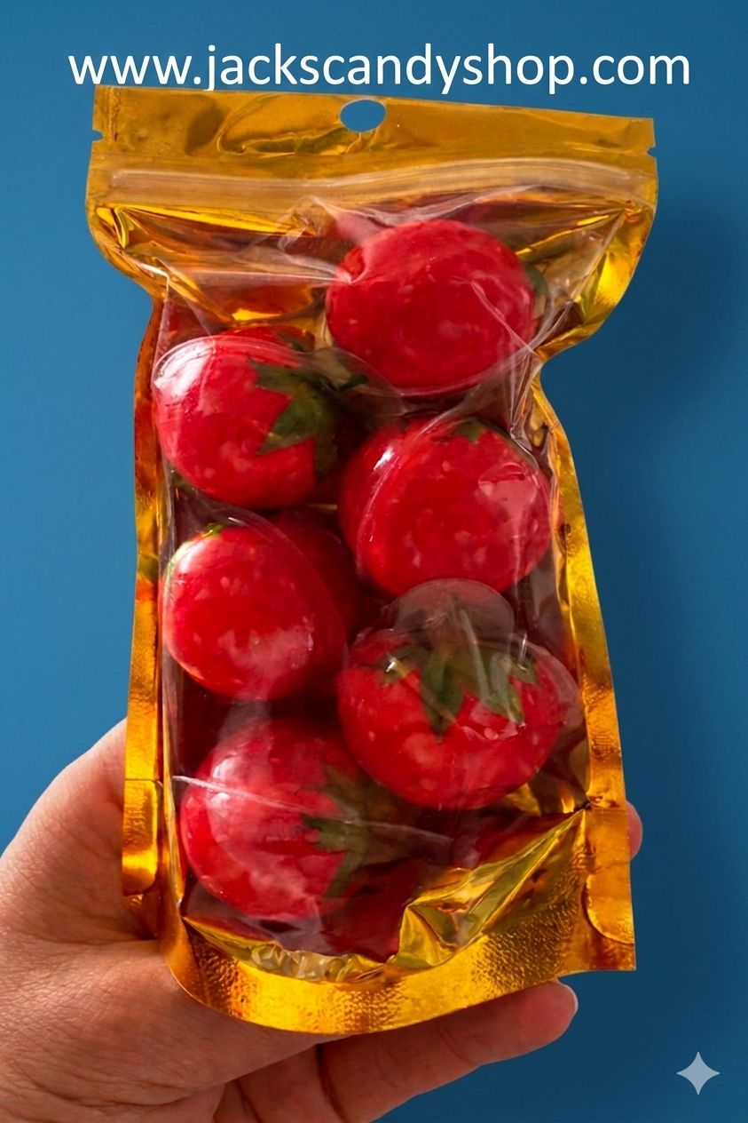 Strawberry Jell-eez bites