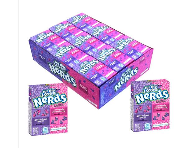 Nerds Strawberry & Grape