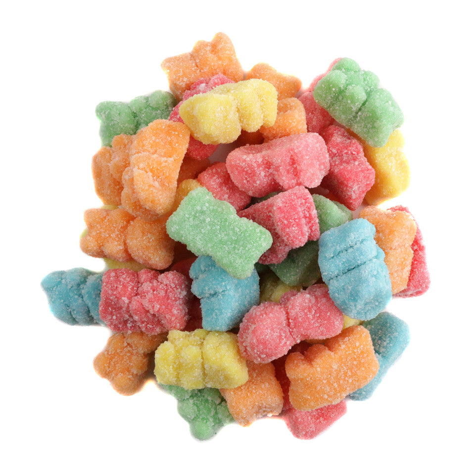 NEON GUMMY SOUR BEARS JUST ENOUGH BAG